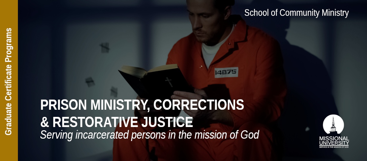 Graduate Certificate in Prison Ministry, Corrections & Restorative Justice  – Programs