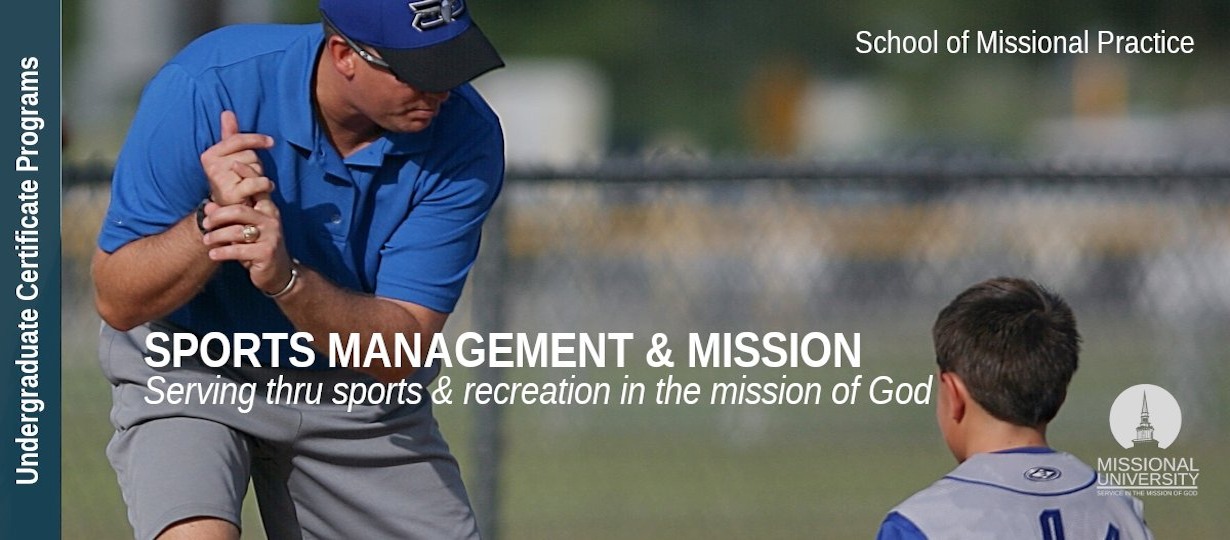 Undergraduate Certificate in Sports Management & Mission – Programs
